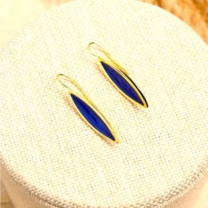 New Jimmy Key two tone hoop earrings .